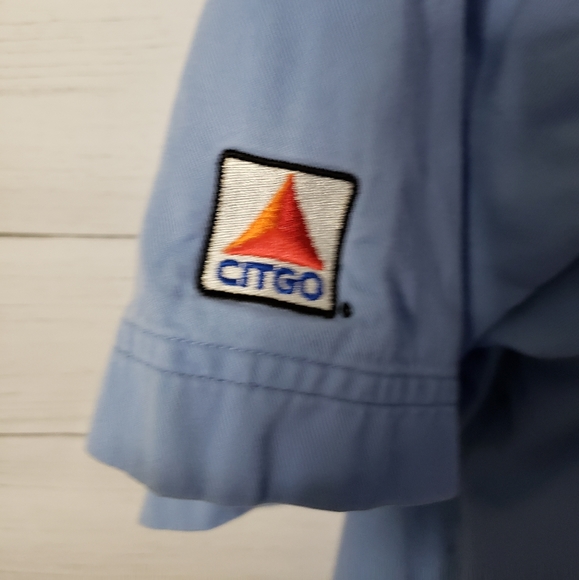 Blue Generation Short Sleeve Button-Up Mens Shirt Sz XXL 100% Cotton Embroidered - Picture 6 of 8